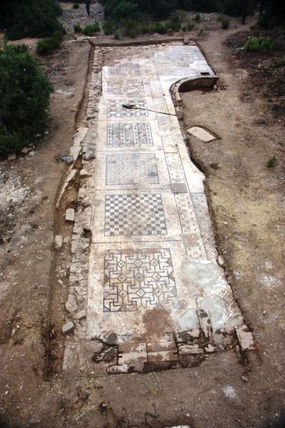 Giant Roman Mosaic Uncovered