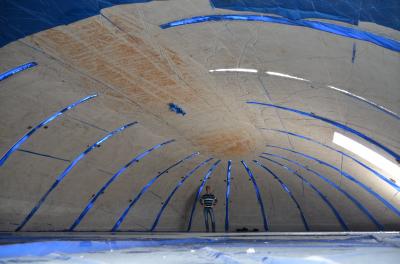 Concrete Dome Inside