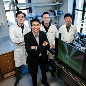 Yong Lin Kong and his team