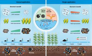 Long-term benefits of biochar application on food security and climate change mitigation