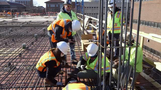 Testing New Concrete Sensors at Purdue's Gateway Project
