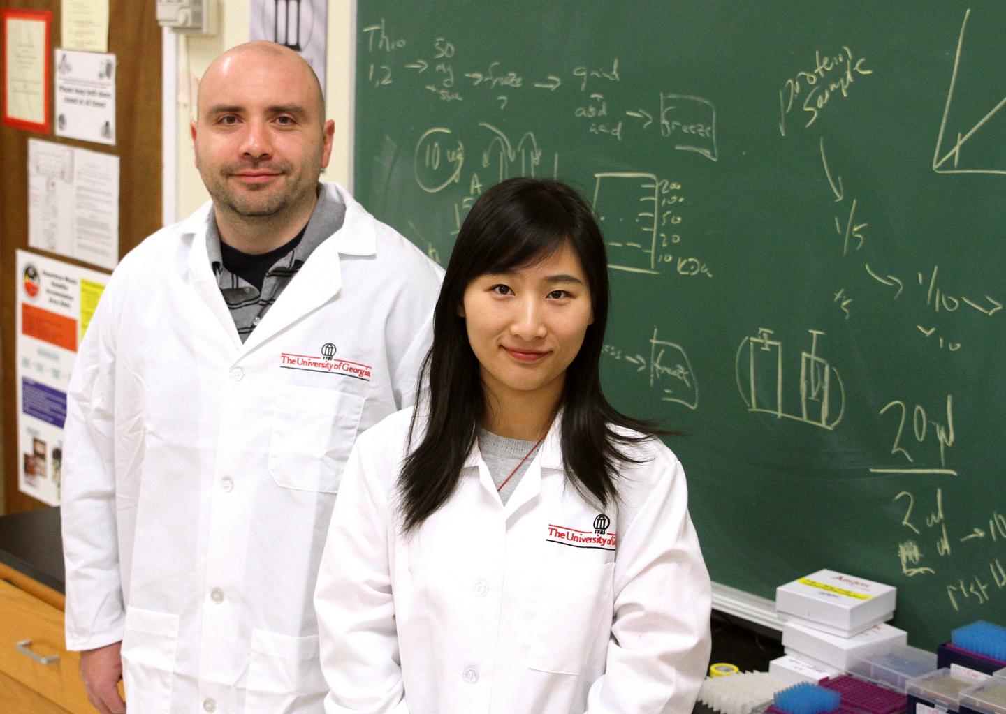 Rob Pazdro and Yang Zhou, University of Georgia
