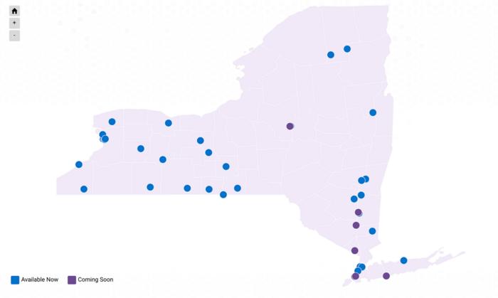 Harm reduction vending machines in New York State