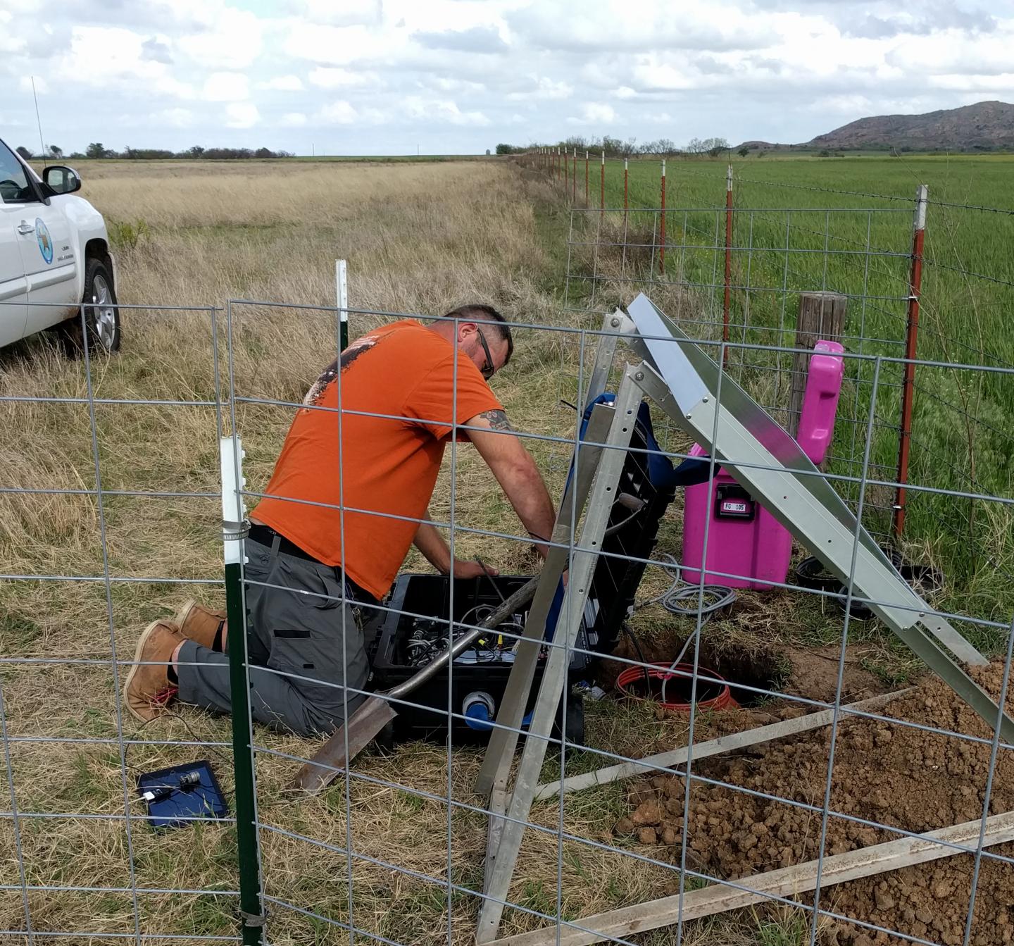 Seismometer Installation