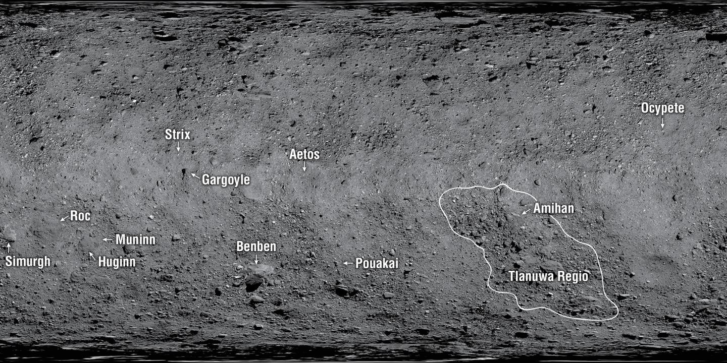 Bennu Feature Names