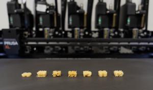Okara, a soybean by-product, transformed into printed biomaterials