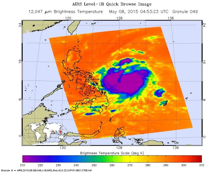AIRS Image of Noul