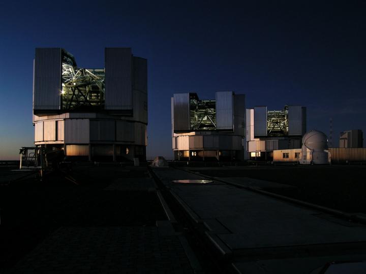 The Very Large Telescope in the Atacama Desert
