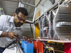 Prasad Kandula with novel power electronics