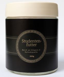 Opaque jar of nuts