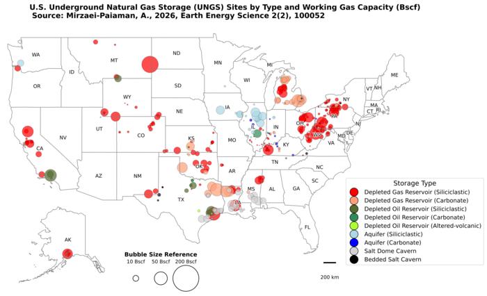 U.S. Underground Natural Gas Storage