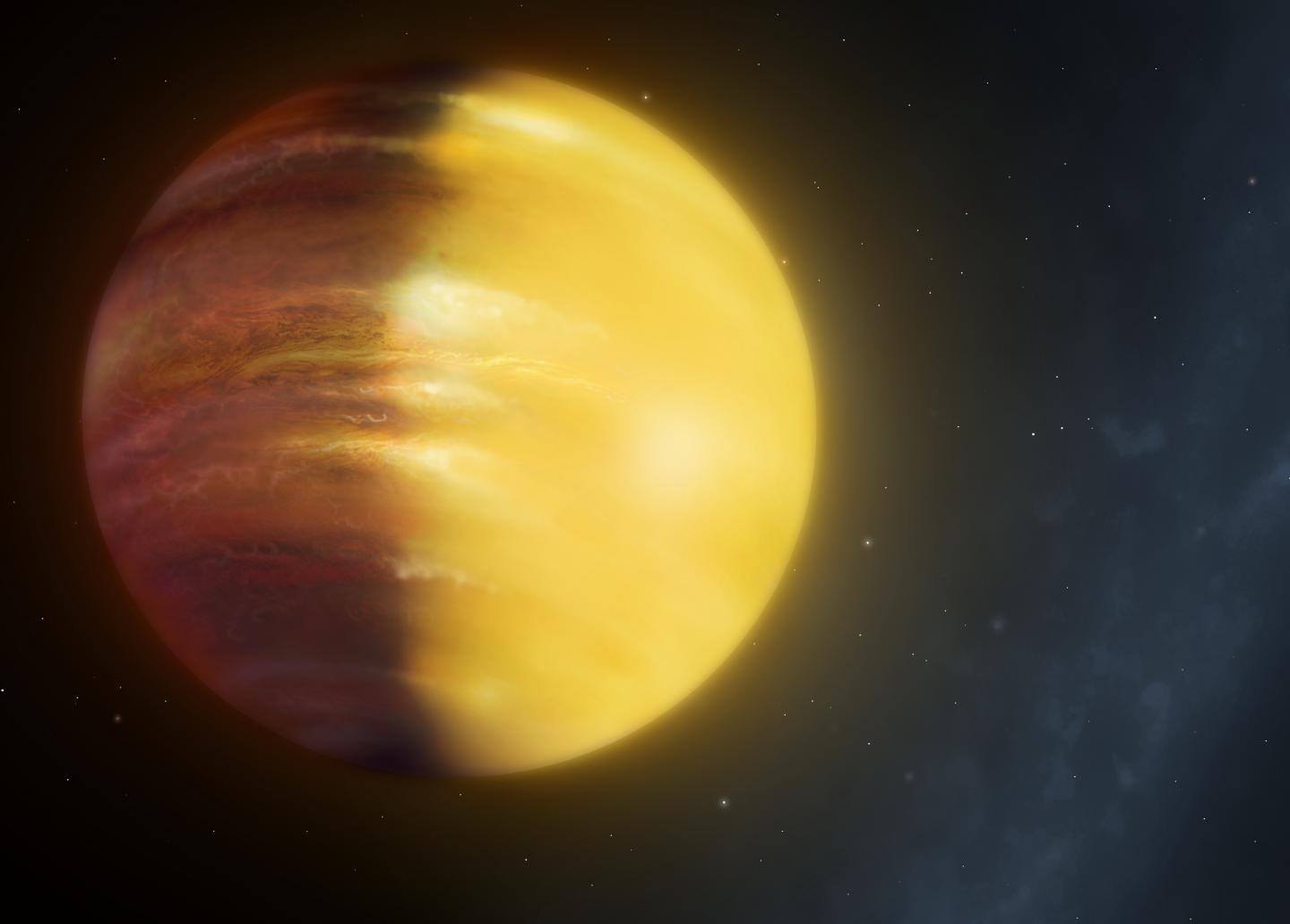 Artist's Impression of Planet HAT-P-7b