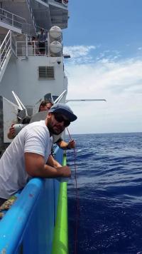 David Spencer Catching Spanner Crabs