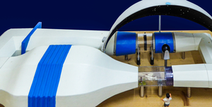 Wind tunnel model