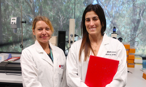 Dr Celine Valery and Priscila Cardoso