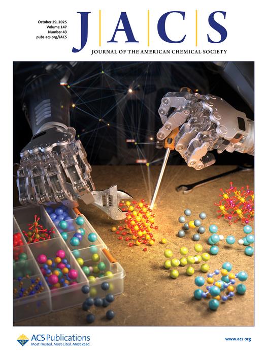 Figure 1. Cover image of the Journal of the American Chemical Society publication.