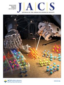 Figure 1. Cover image of the Journal of the American Chemical Society publication.