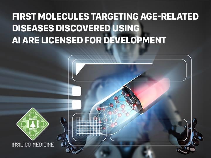 First Molecules Discovered using Artificial Intelligence Head to Development