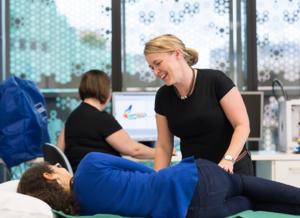 QUT Associate Professor Paige Little develops custom products to help children with scoliosis.