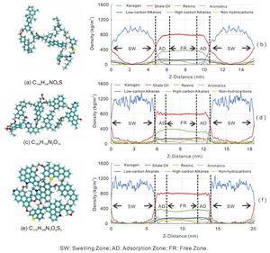 Molecular views of shale oil inside kerogen pores