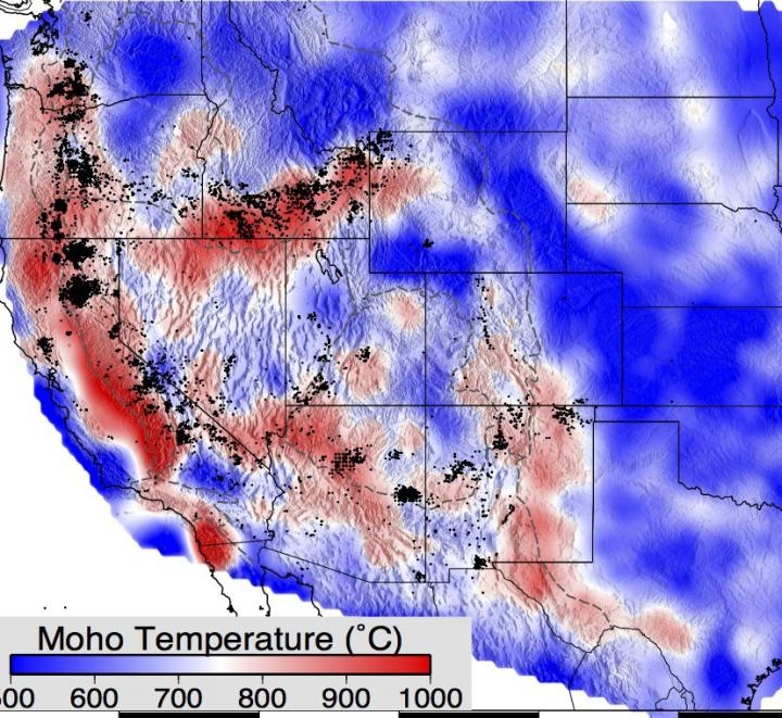 Moho Temperature