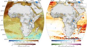 Oceanic forcing and coastal exposure during the 2023-2024 El Niño across Africa