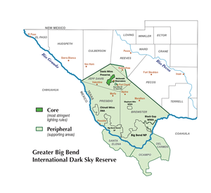 Greater Big Bend International Dark Sky Reserve