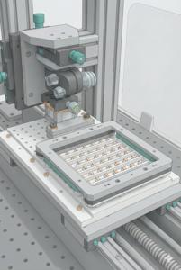 The research team built a controlled experimental system consisting of two parallel magnetic layers: a two-dimensional array of tiny rotatable magnets on the top and a fixed magnetic substrate with a matching lattice pattern at the bottom.
