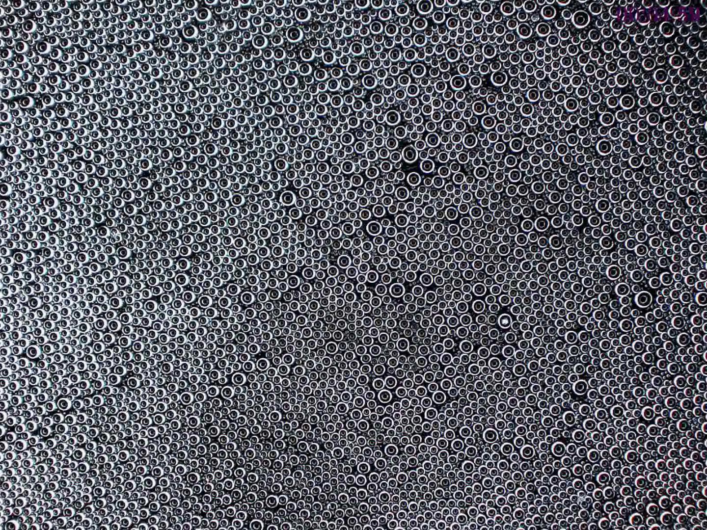 Droplets that Have Formed on a Biphilic Surface