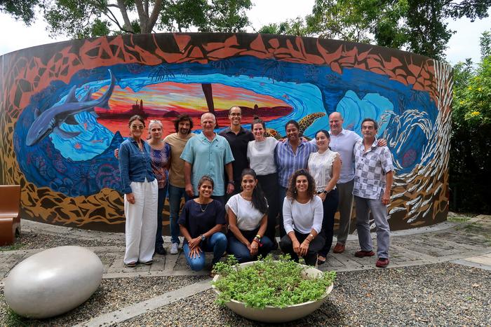 The writing team at Punta Culebra Nature Center