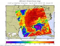 AIRS Image of Gordon