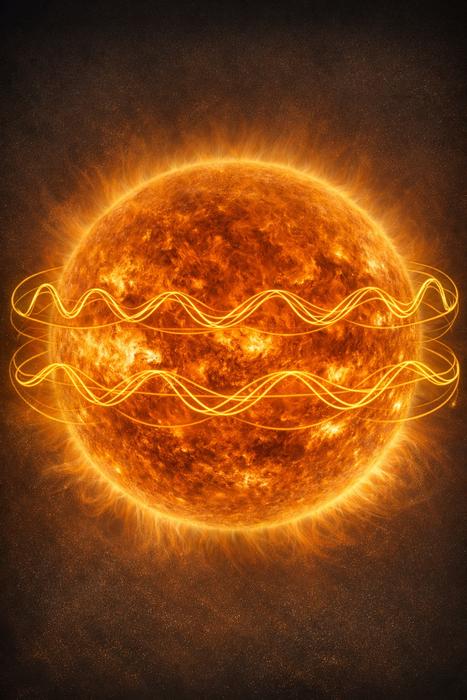 Scientists at NYU Abu Dhabi Detect Magnetic Waves Deep Within the Sun, Helping Predict Solar Activity