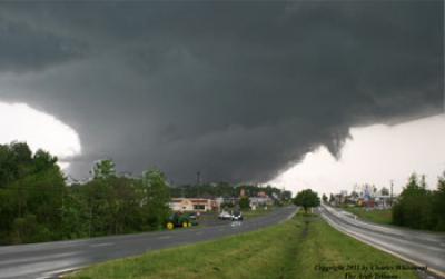 Strong Tornado Near Arab, Ala.
