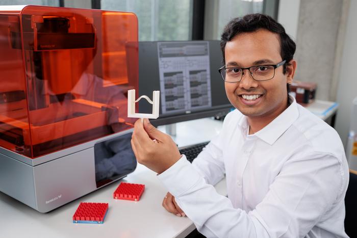 3D printing with viscoelastic materials allows rapid prototyping of new designs.