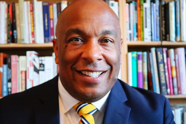 University of Illinois English professor Christopher Freeburg