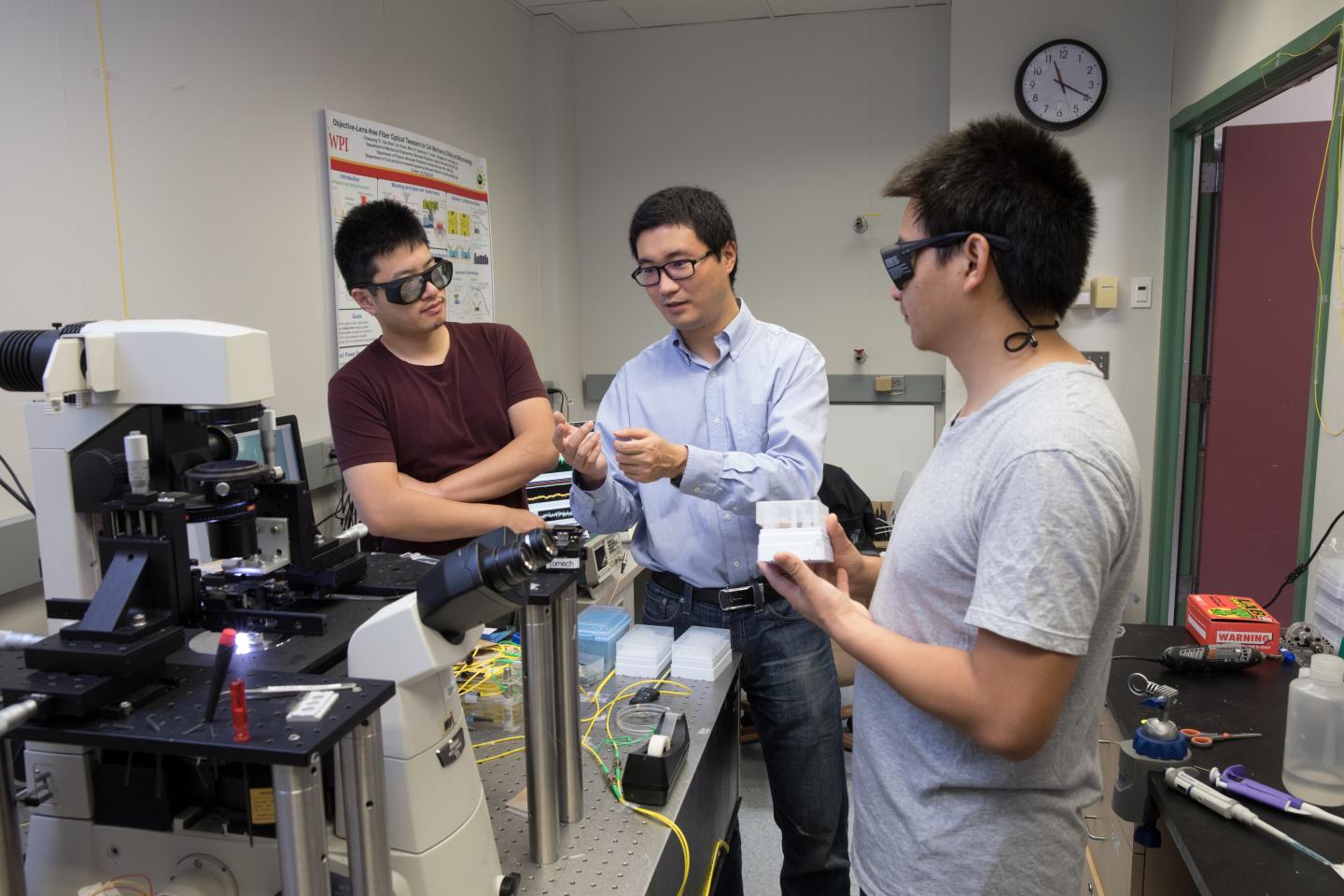 Yao Shen, Yuxiang 'Shawn' Liu, and Chaoyang Ti; Worcester Polytechnic Institute 
