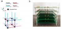 Figure 1 Unit cell schematic and sample of the higher-order topological circuit hosting the octupole corner state
