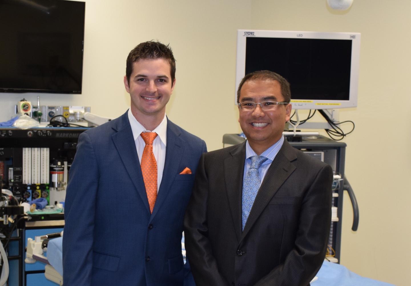 Drs. Shelby Lies and Andrew Zhang, University of Texas Medical Branch at Galveston