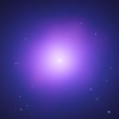 X-ray and Optical Image of NGC 4649