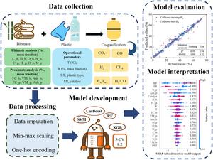 Interpretable Machine Learning Framework for Biomass–Plastic Co-gasification.