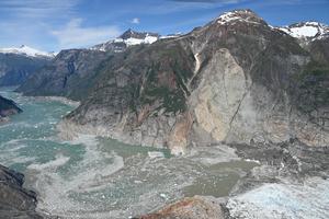 Aerial photo of Tracy Arm fjord