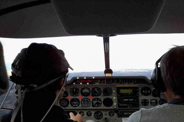 Pilot Study Subjects Wearing fNIRS Band