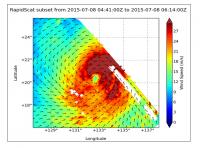 RapidScat Image of Chan-Hom