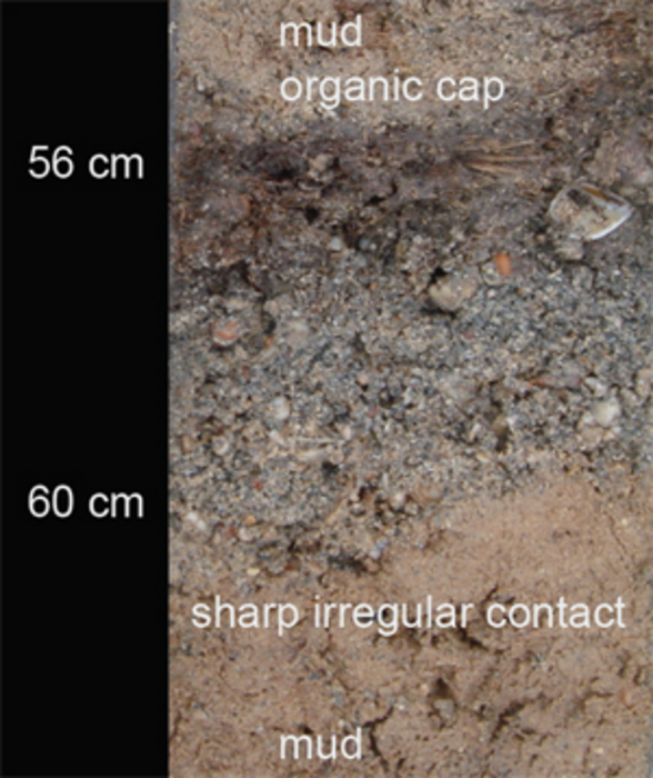 East Bajura tsunami deposit