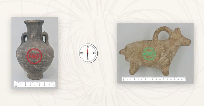 Fake and Authentic Artifacts
