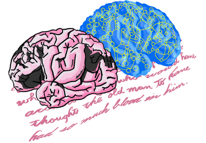 Aphasia and large language models