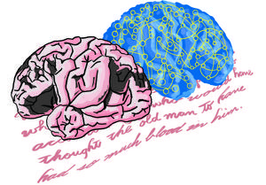 Aphasia and large language models