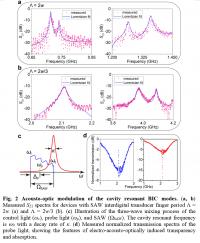 Acousto-optic Modulation of the Cavity Resonant BIC Modes