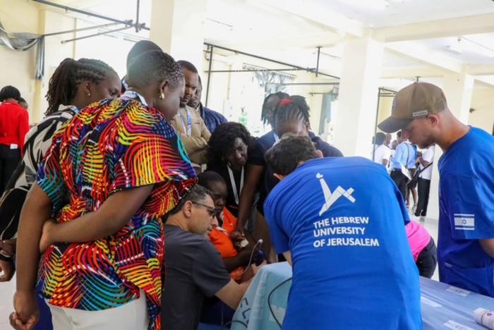 Training of local medical teams