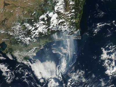 Fires in Victoria, Australia